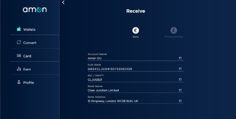 Amon Bitcoin Wallet