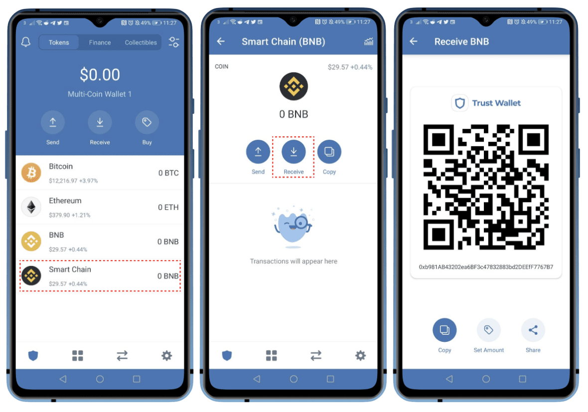 Binance wallet UK