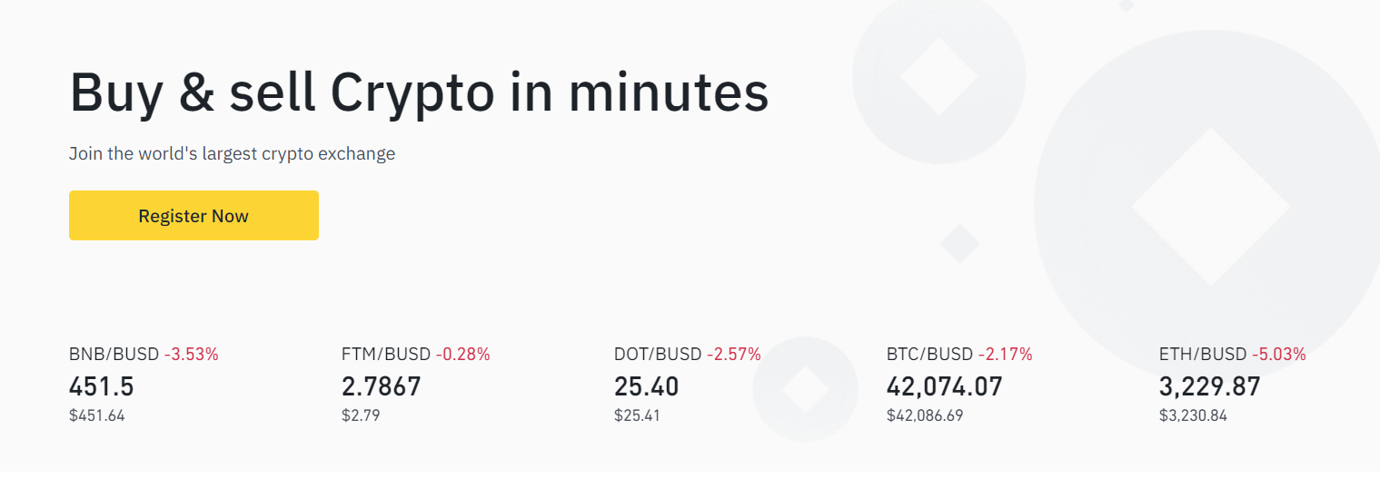 Binance buy crypto