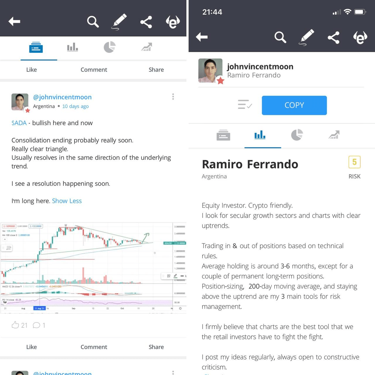 etoro app copytrading