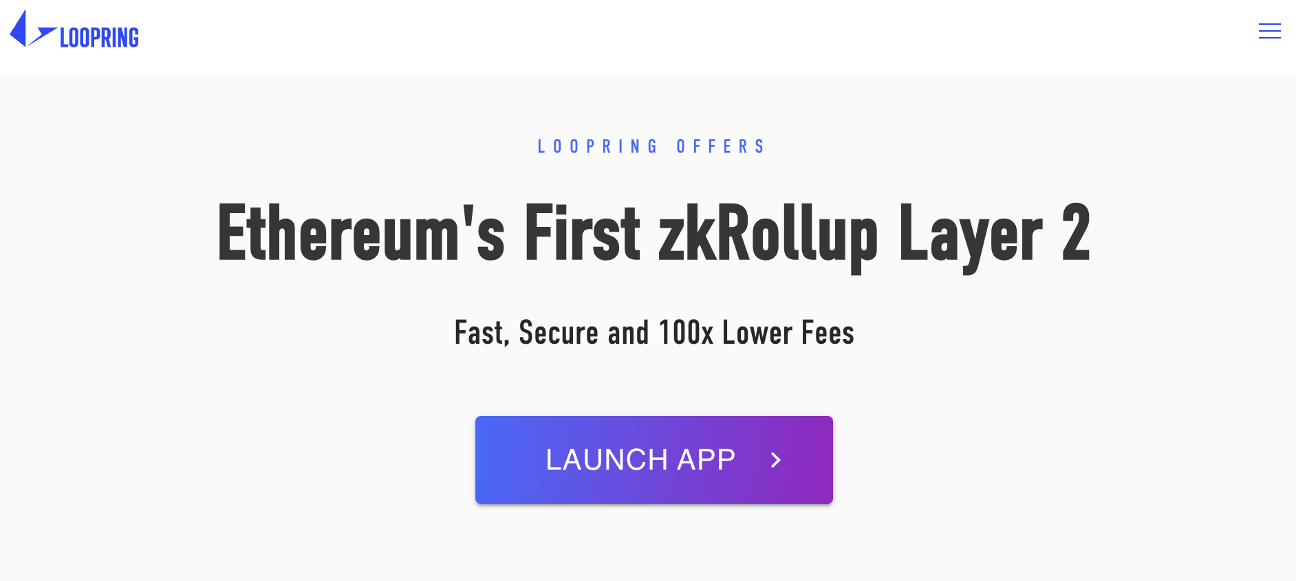 Loopring - Layer 2 DeFi Scaling Solution