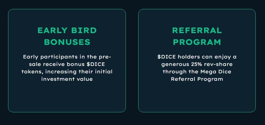 Mega Dice referral program