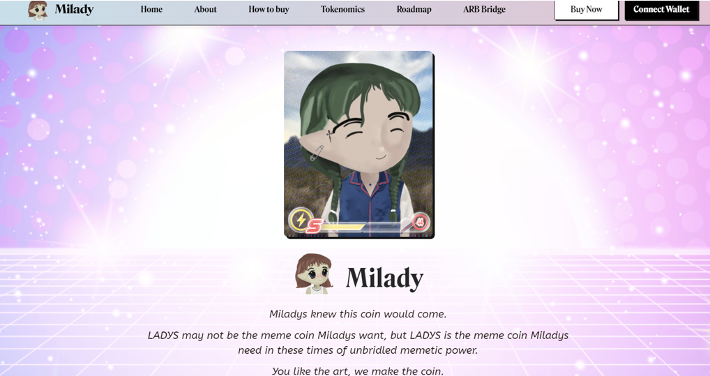 Milady Meme Coin (LADYS)