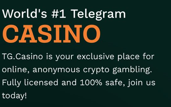 TG.Casino Homepage