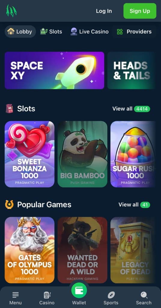 Wild.io - Instant Withdrawal Casino