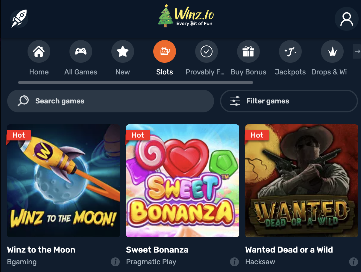 Winz.io Slots